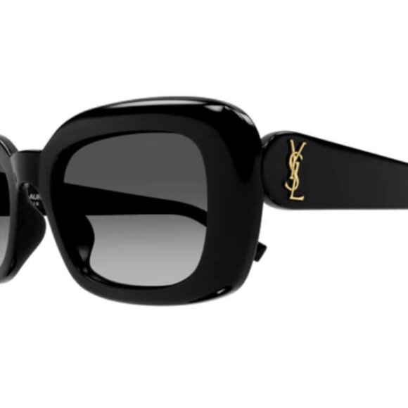 YSL | Saint Laurent | Women's Black Sunglasses | SL M130-002 - Picture 1 of 3